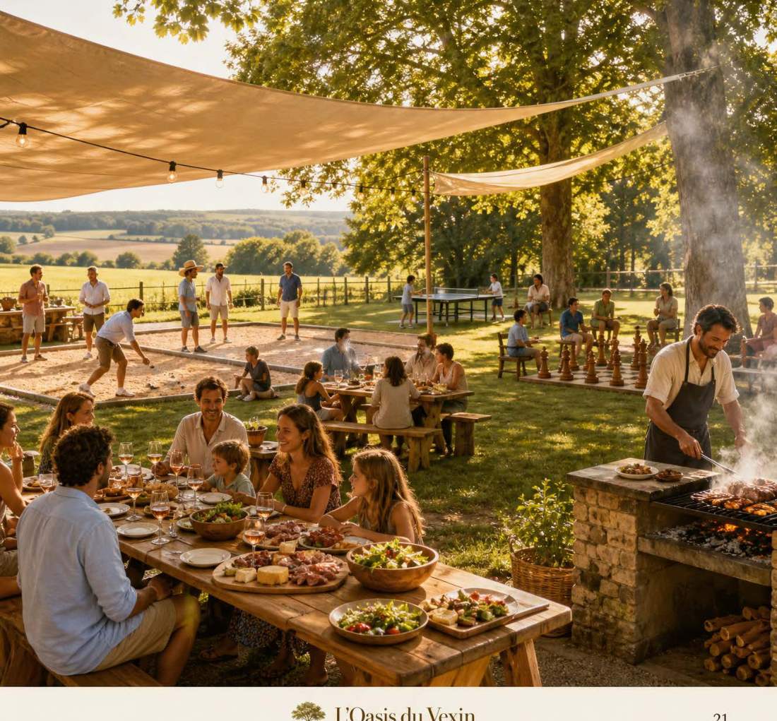 Aire pique-nique et BBQ